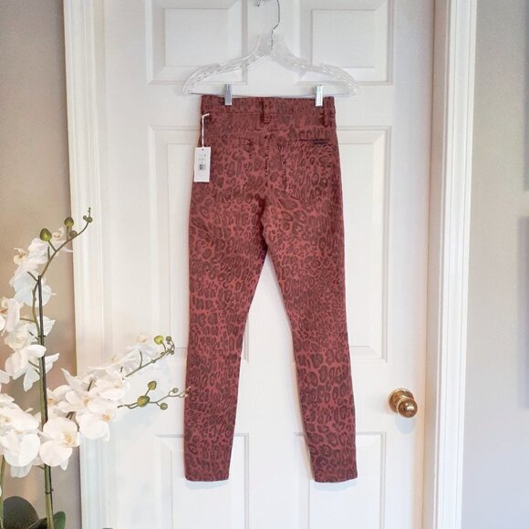 NWT Joe's Jeans leopard high rise ankle cut jeans, 24 - Picture 9 of 9